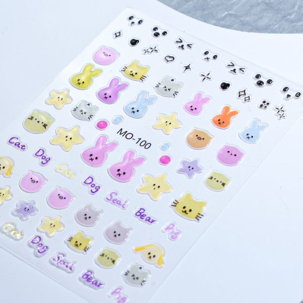 3D Nail Art Stickers MO-100 Online Hot Sale - Image 3