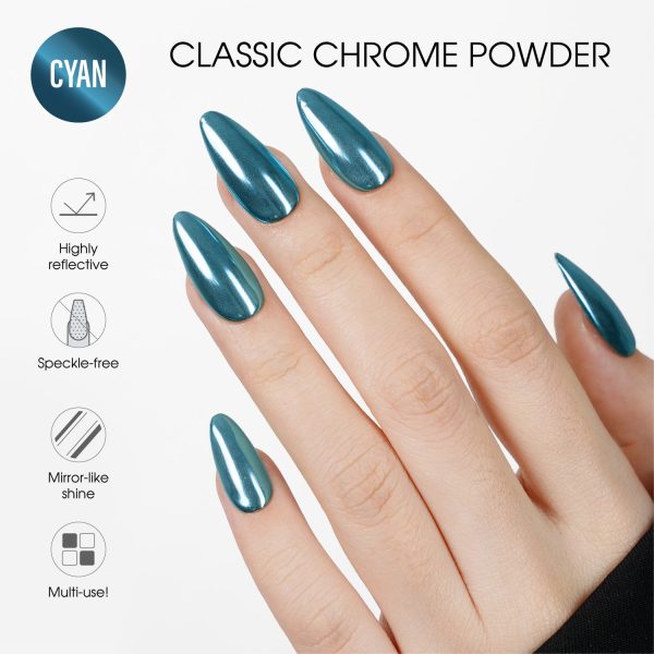 LAVIS Chrome Classic - Cyan - 0.5gr (PCS) For Discount