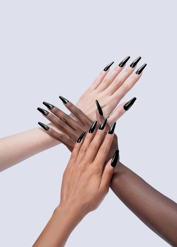 V Beauty Pure Gel Polish - 048 (BLACK) Online now - Image 3