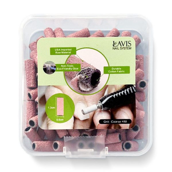 Lavis Pink Sanding Bands - Coarse Sand #80 Online