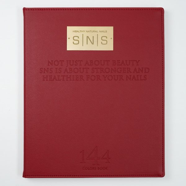 SNS Pro 3 in 1 - Set 144 Colors Burgundy Collection - Dip, Gel & Lacquer Matching Discount - Image 4